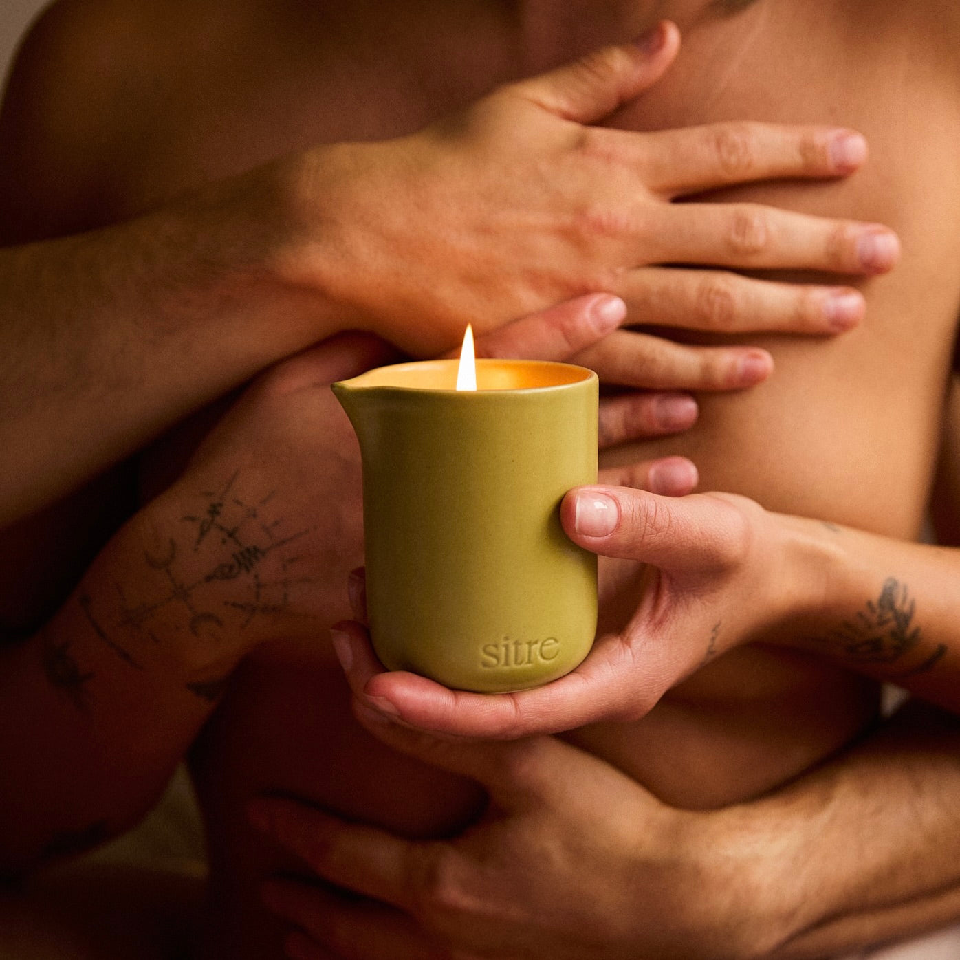 sitre- massage candle